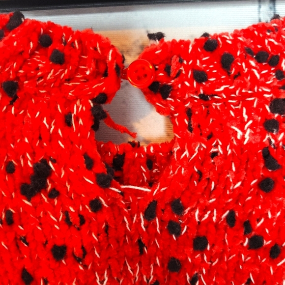 NWT Jessica Simpson Baby Size 12M  Knit Sweater with Fringe Details - Picture 4 of 5